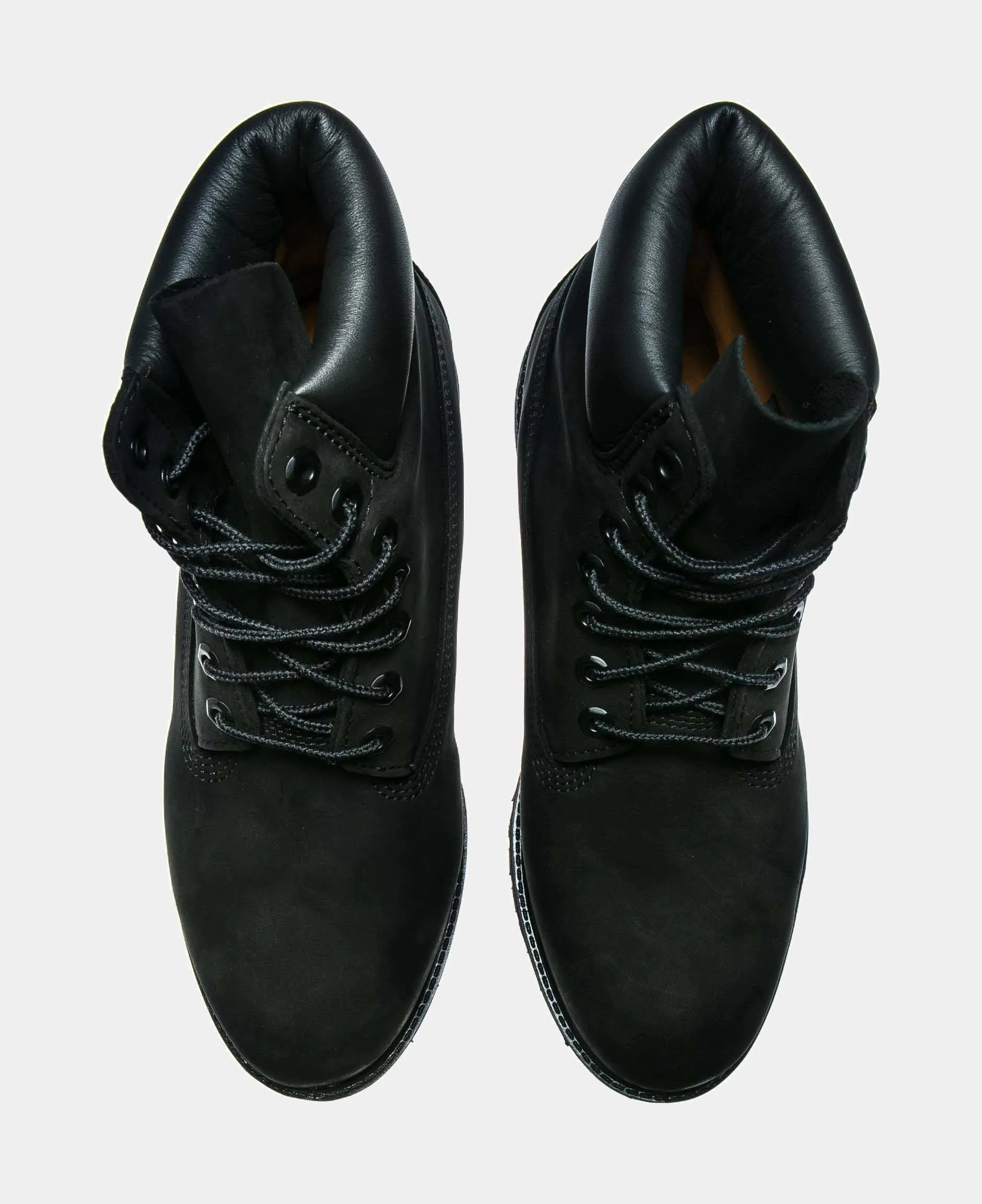 6-Inch Premium Mens Boots (Black Nubuck)