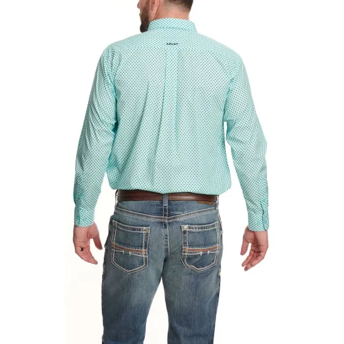 Ariat Men's Osburn Light Turquoise Long Sleeve Shirt