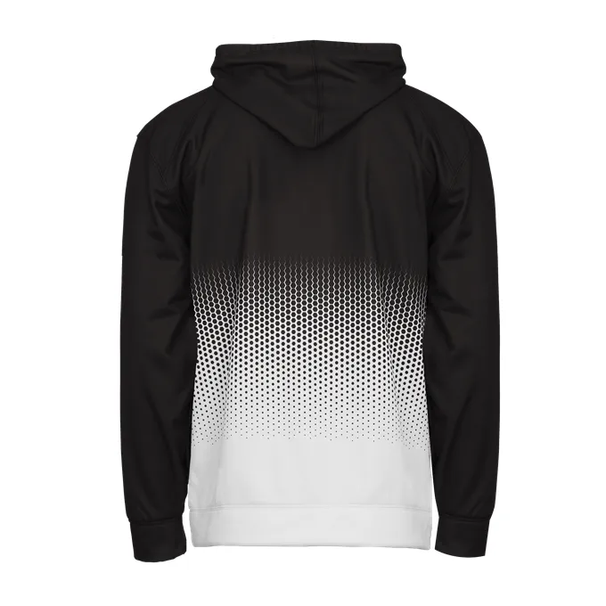 Badger Youth Hex 2.0 Perf. Fleece Hoodie