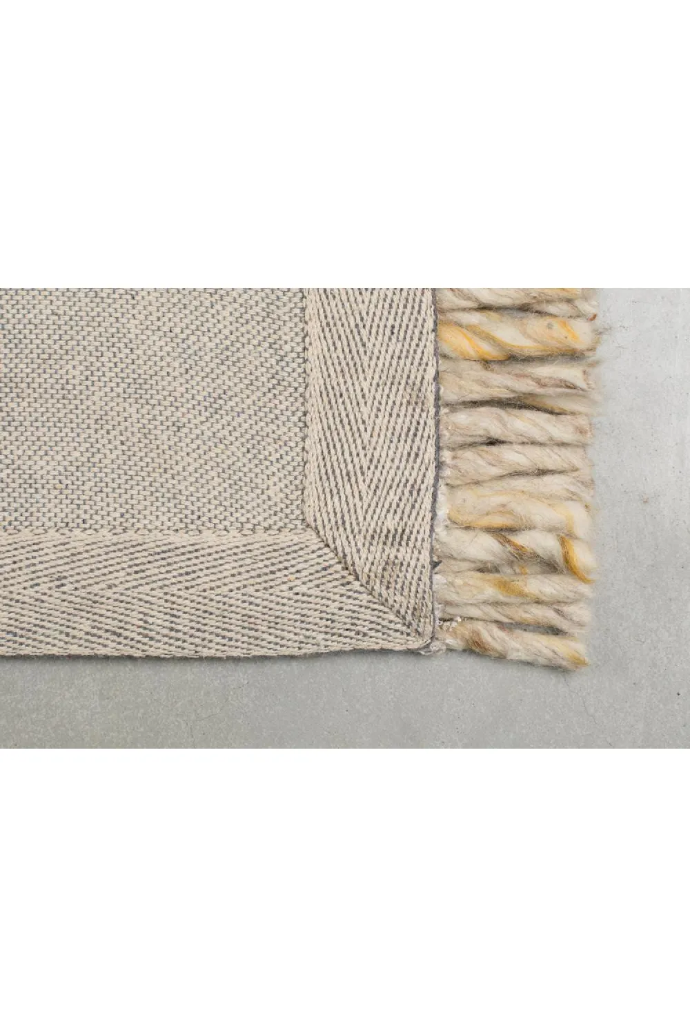 Beige Area Rug 5’ x 7’5" | Zuiver Frills