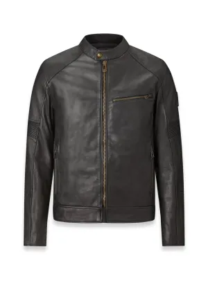 Belstaff Vanguard Men's Leather Jacket - Black