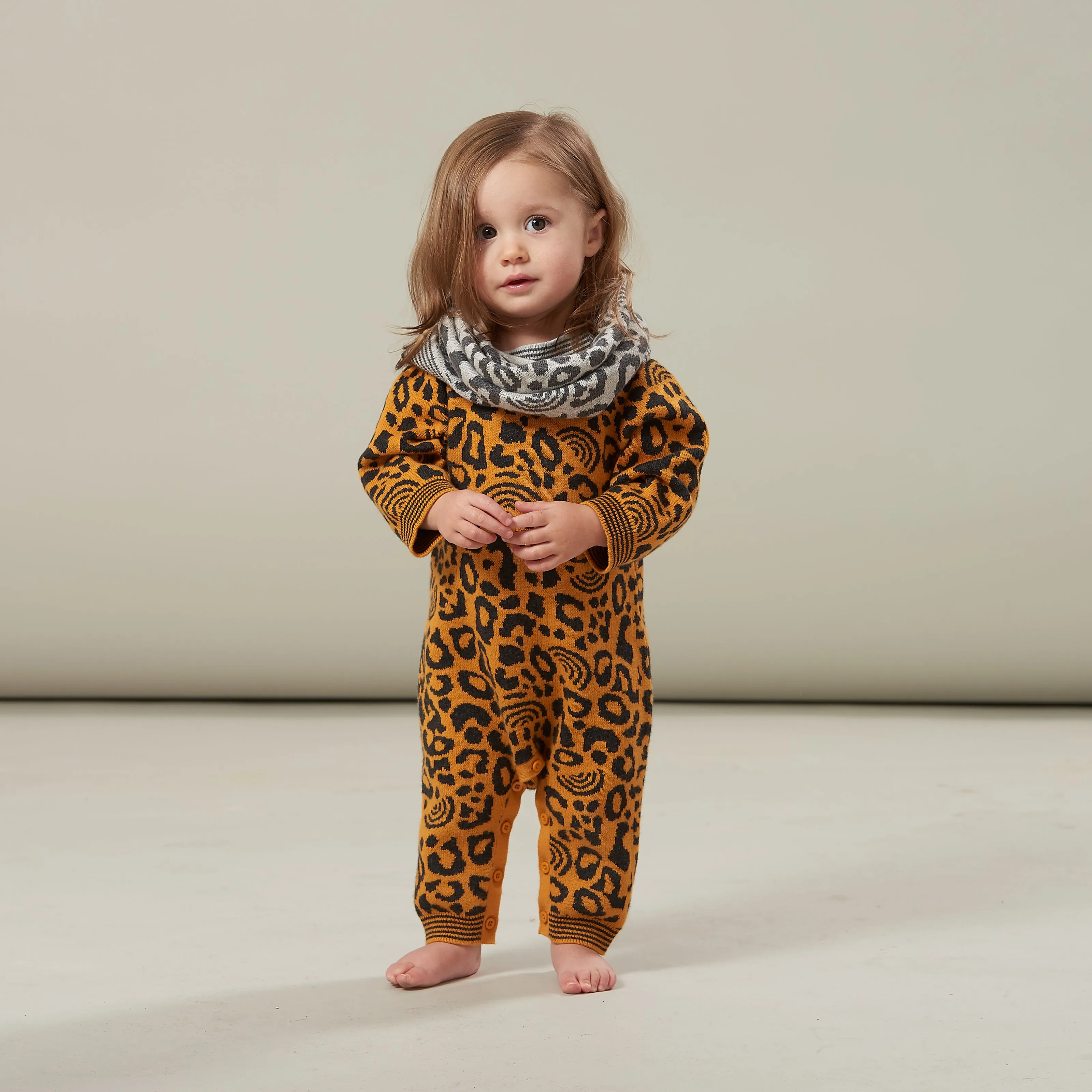 Bonnie Mob Honey Leopard Print Playsuit