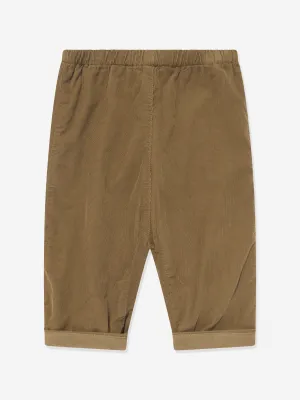 Bonpoint Baby Boys Dandy Trousers in Brown