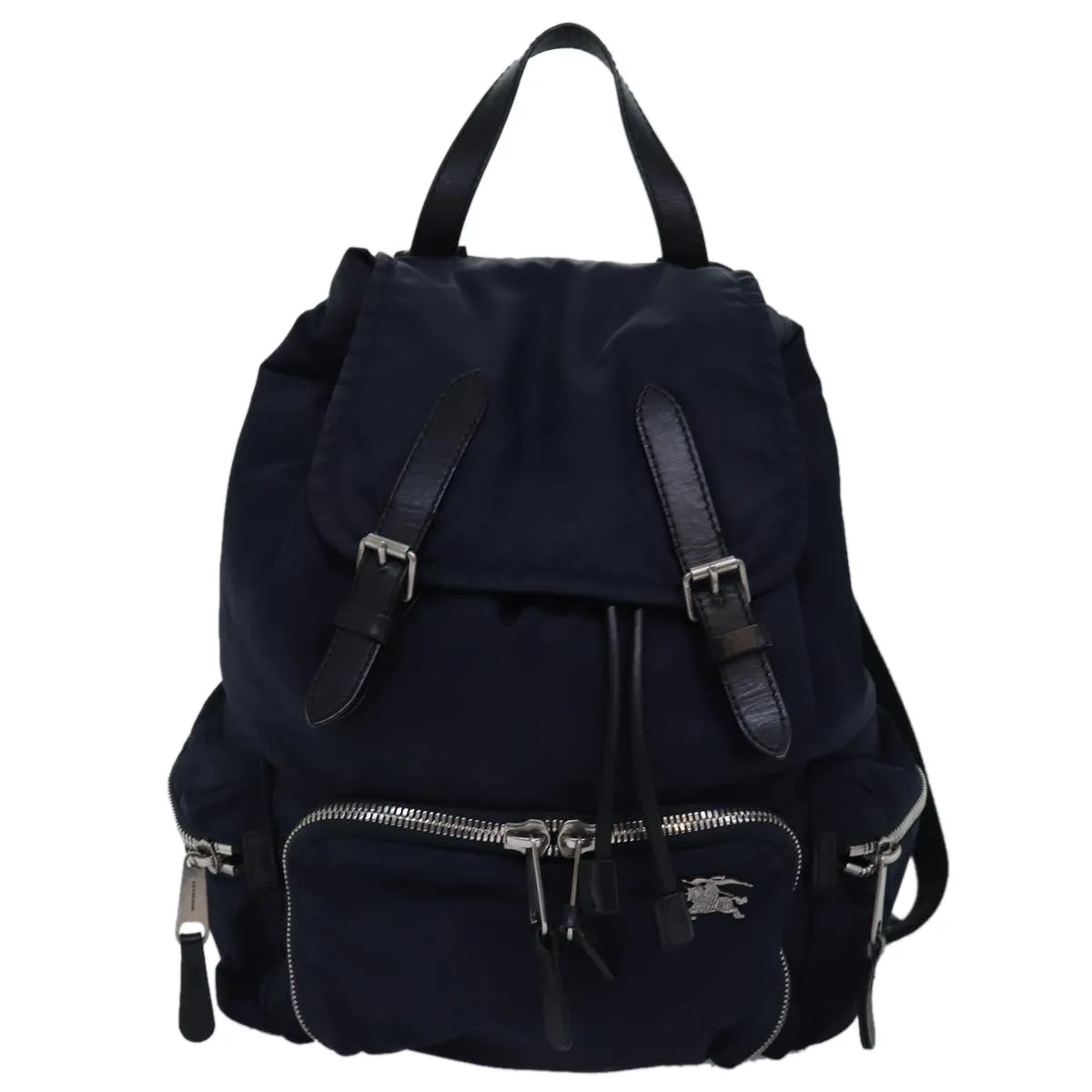 BURBERRY Backpack Nylon Navy Black  bs15241