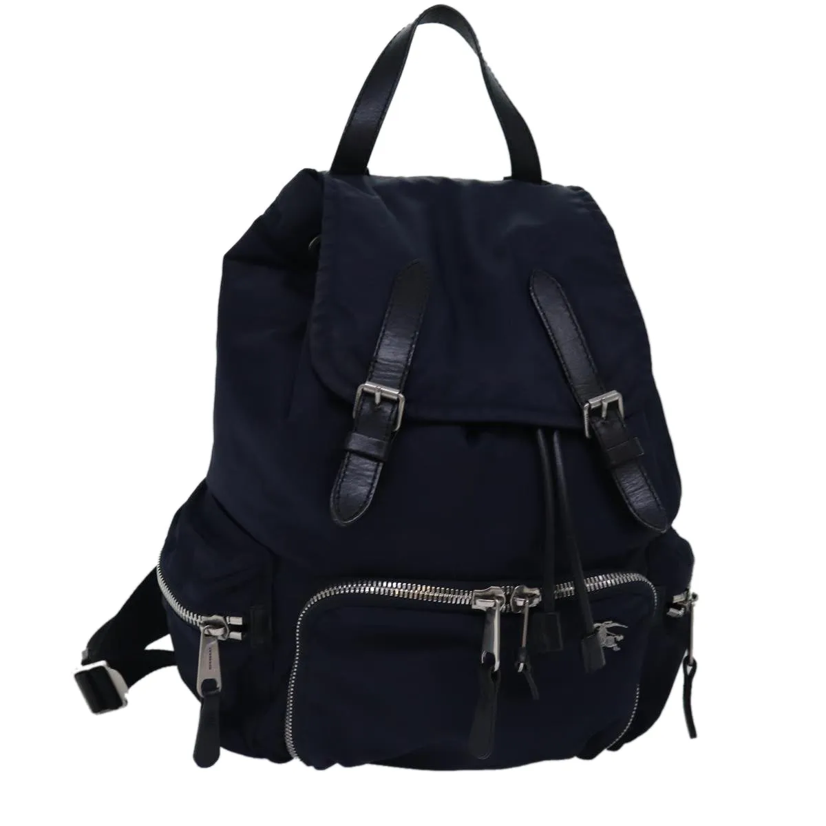 BURBERRY Backpack Nylon Navy Black  bs15241