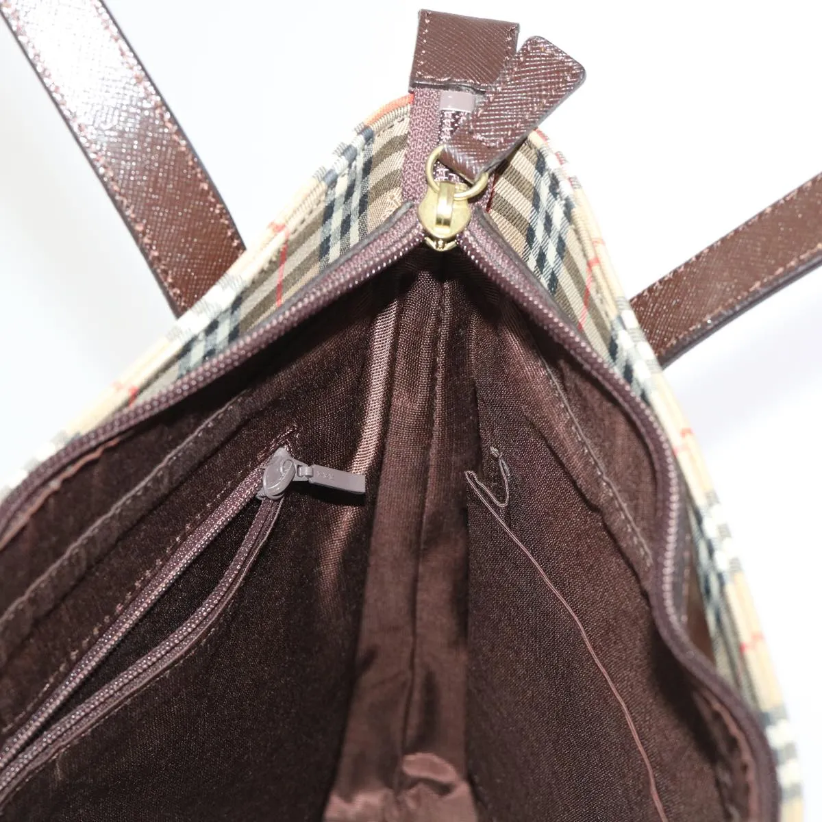 BURBERRY Haymarket Handbag