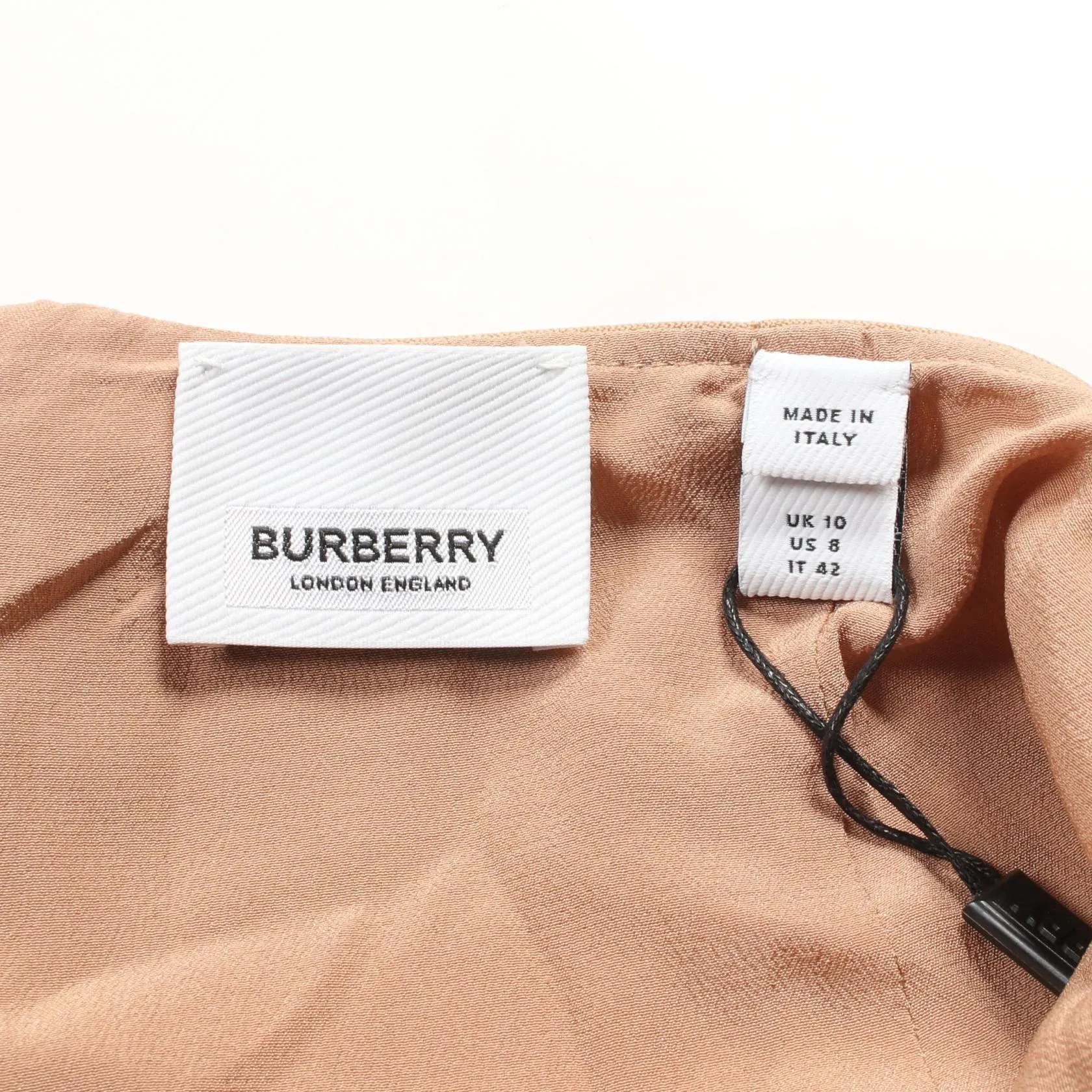 Burberry Wool Polyester Mohair Skirt Beige