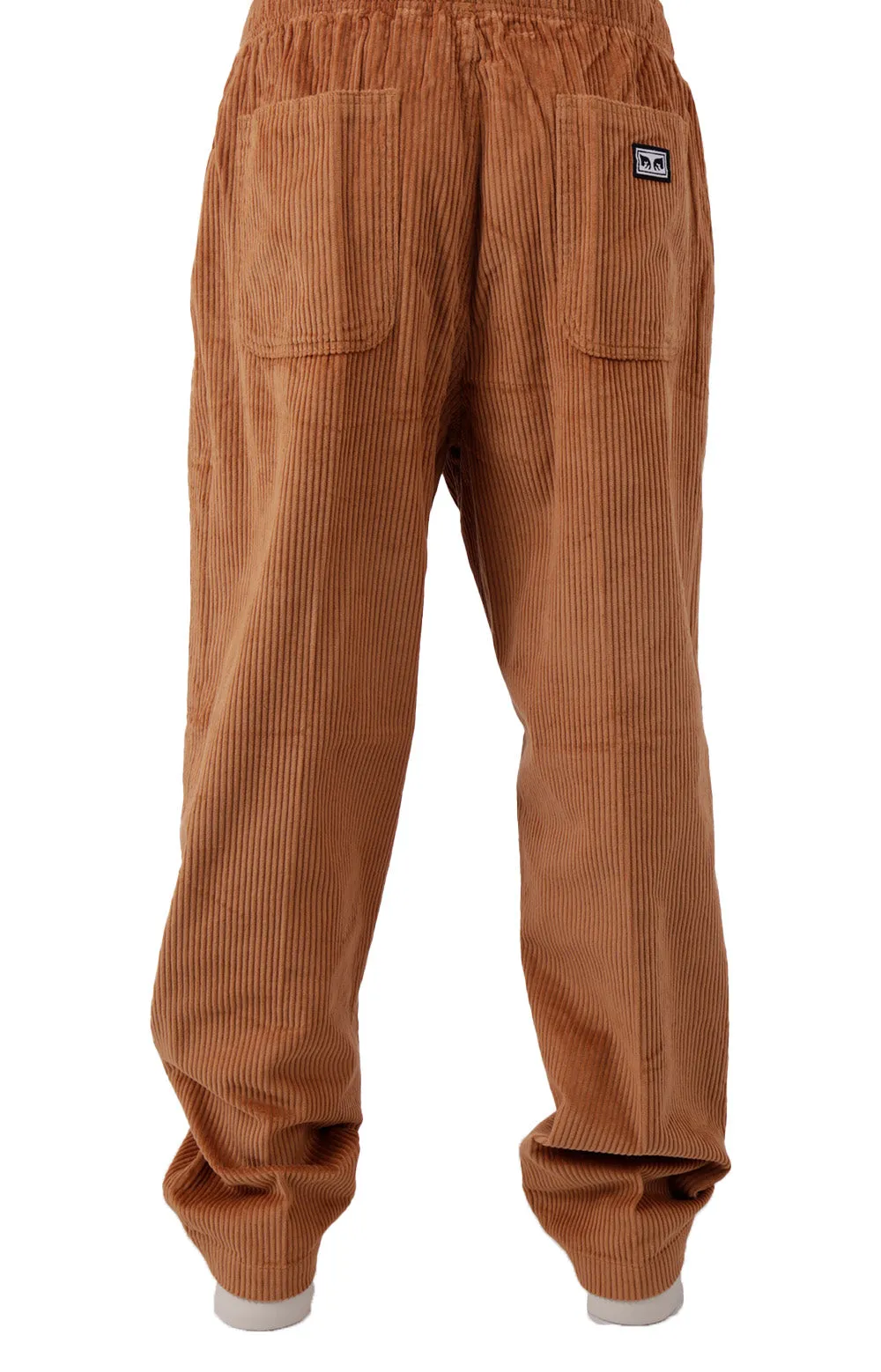 Casual Corduroy Trousers - Brown Sugar