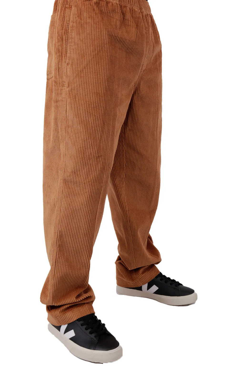 Casual Corduroy Trousers - Brown Sugar