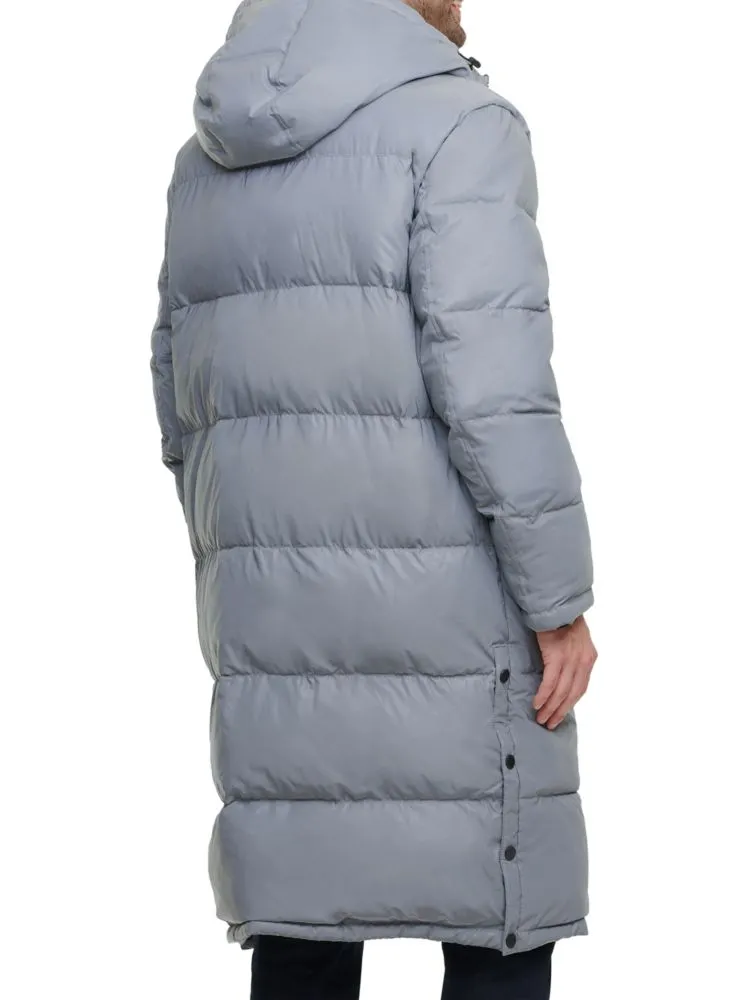 Classic quilted parka Dkny, Heather Gray