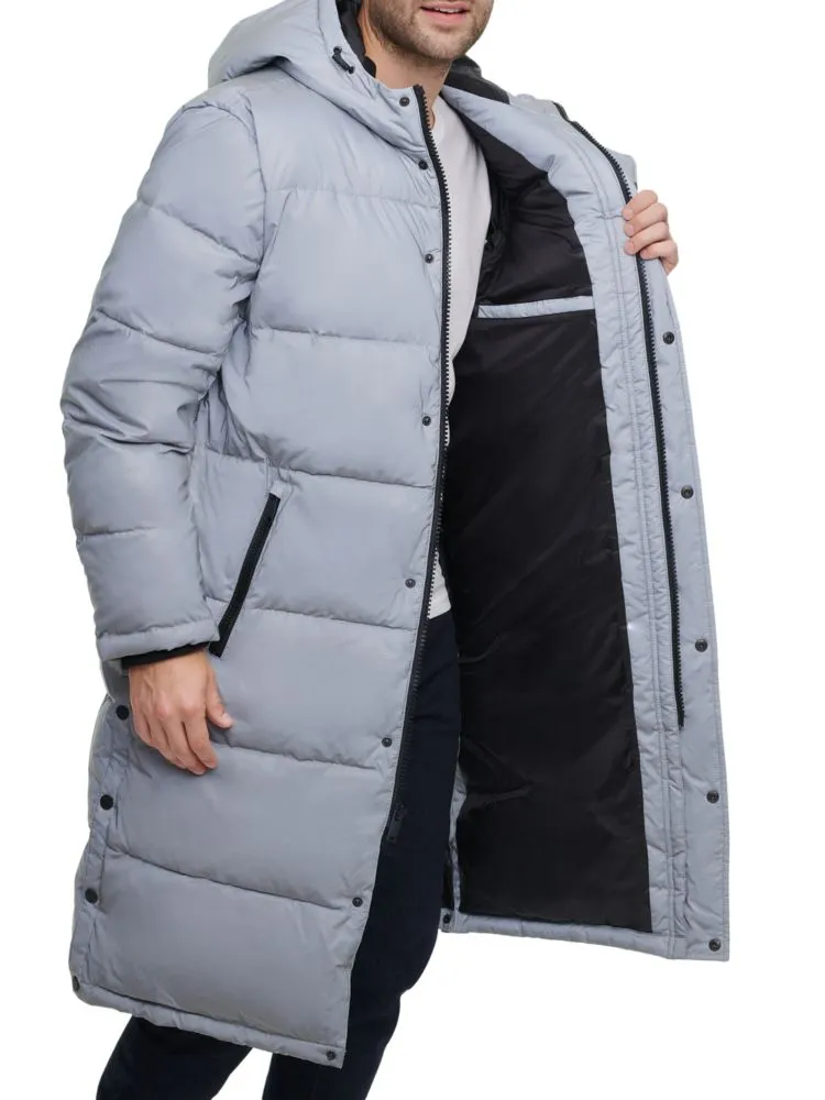 Classic quilted parka Dkny, Heather Gray