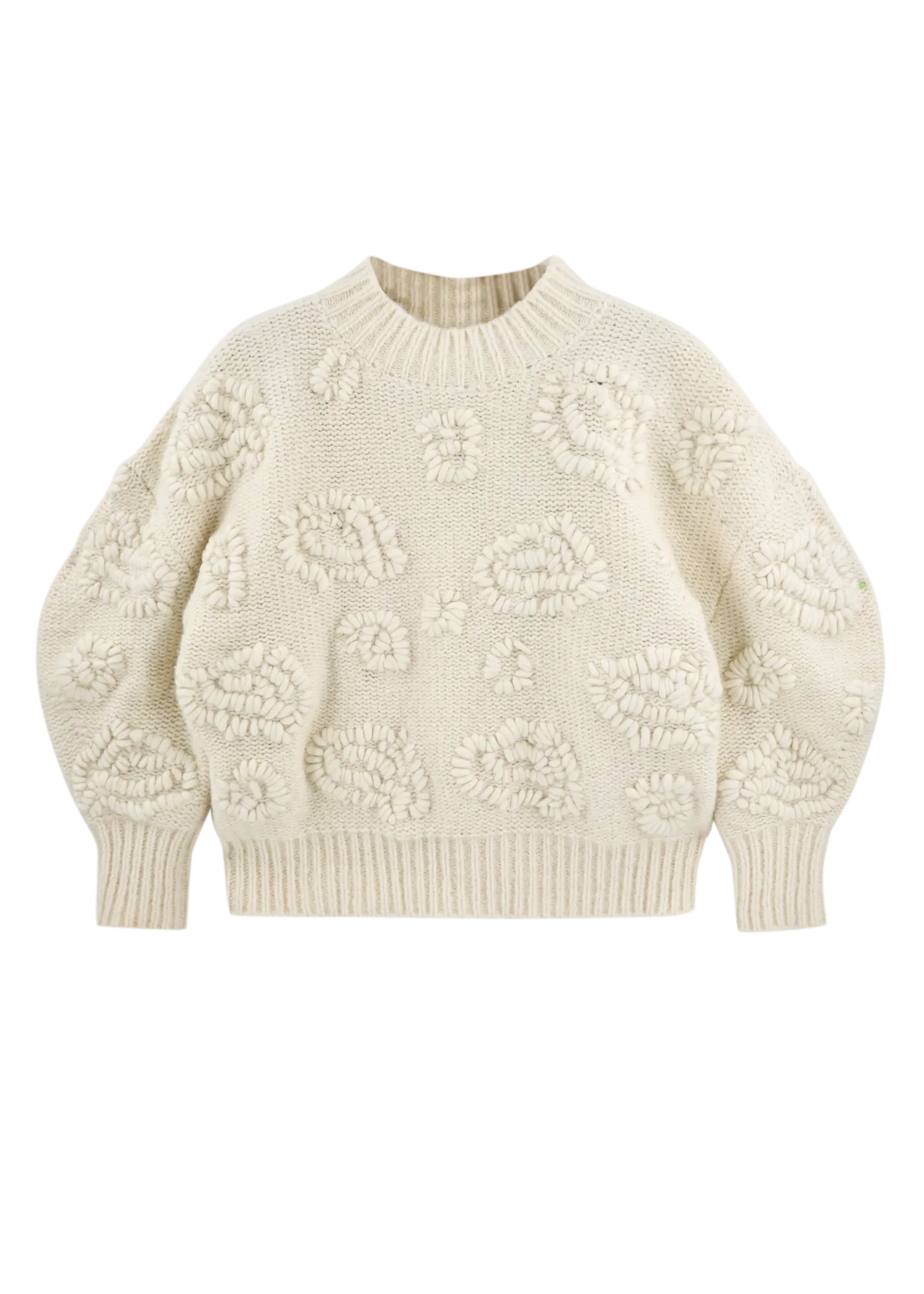 Cusco Waterlily Pullover in Ivory