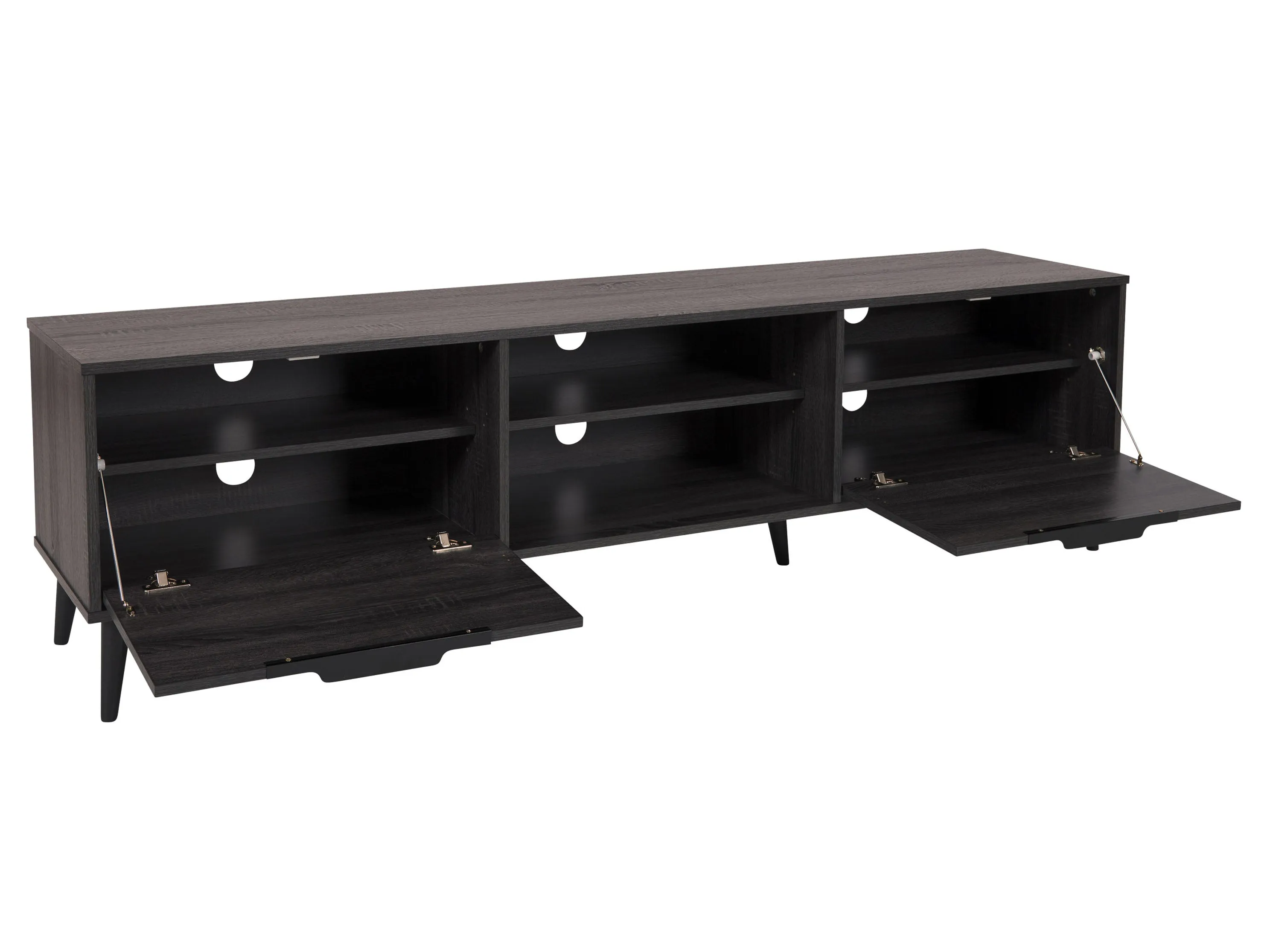 Dark Grey TV Bench for TVs up to 85"