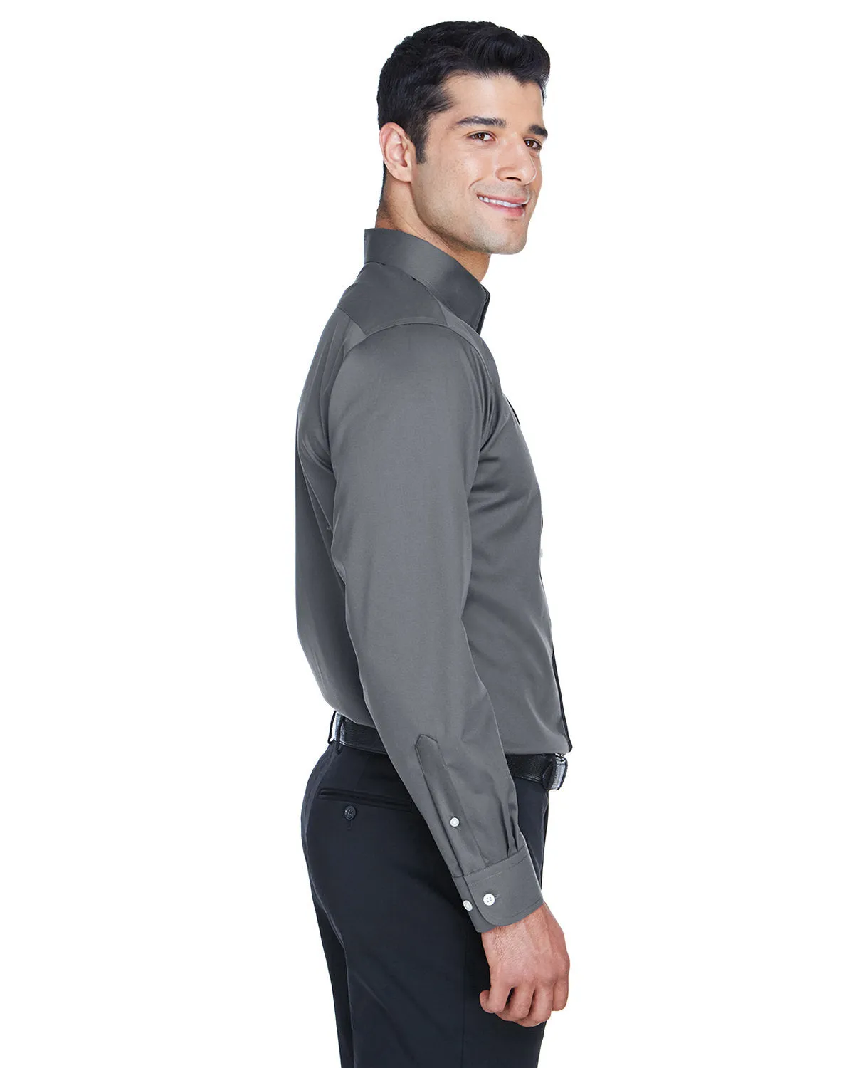 Devon & Jones Men's Tall Crown Woven Collection™ Solid Stretch Twill