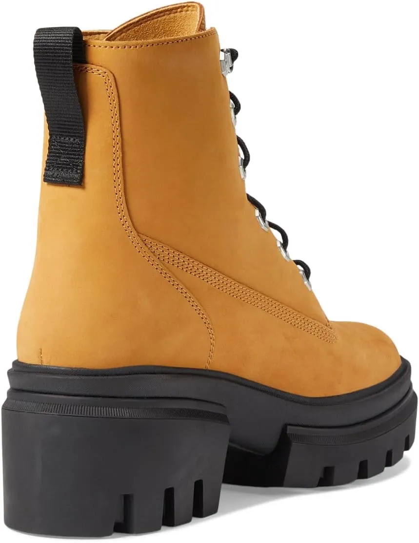 Everleigh 6" Lace-Up Boot Timberland, Wheat Nubuck