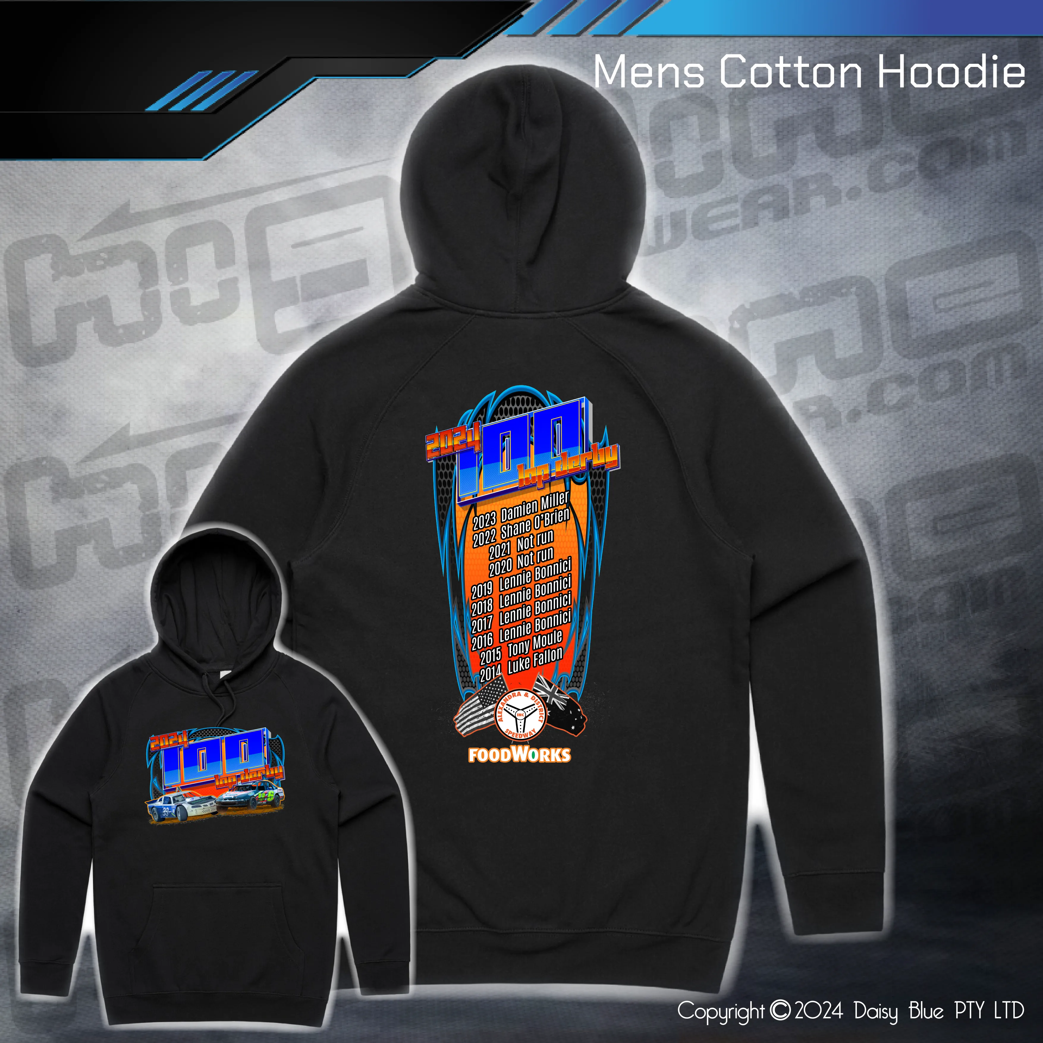 Hoodie - 100 Lap Derby 2024