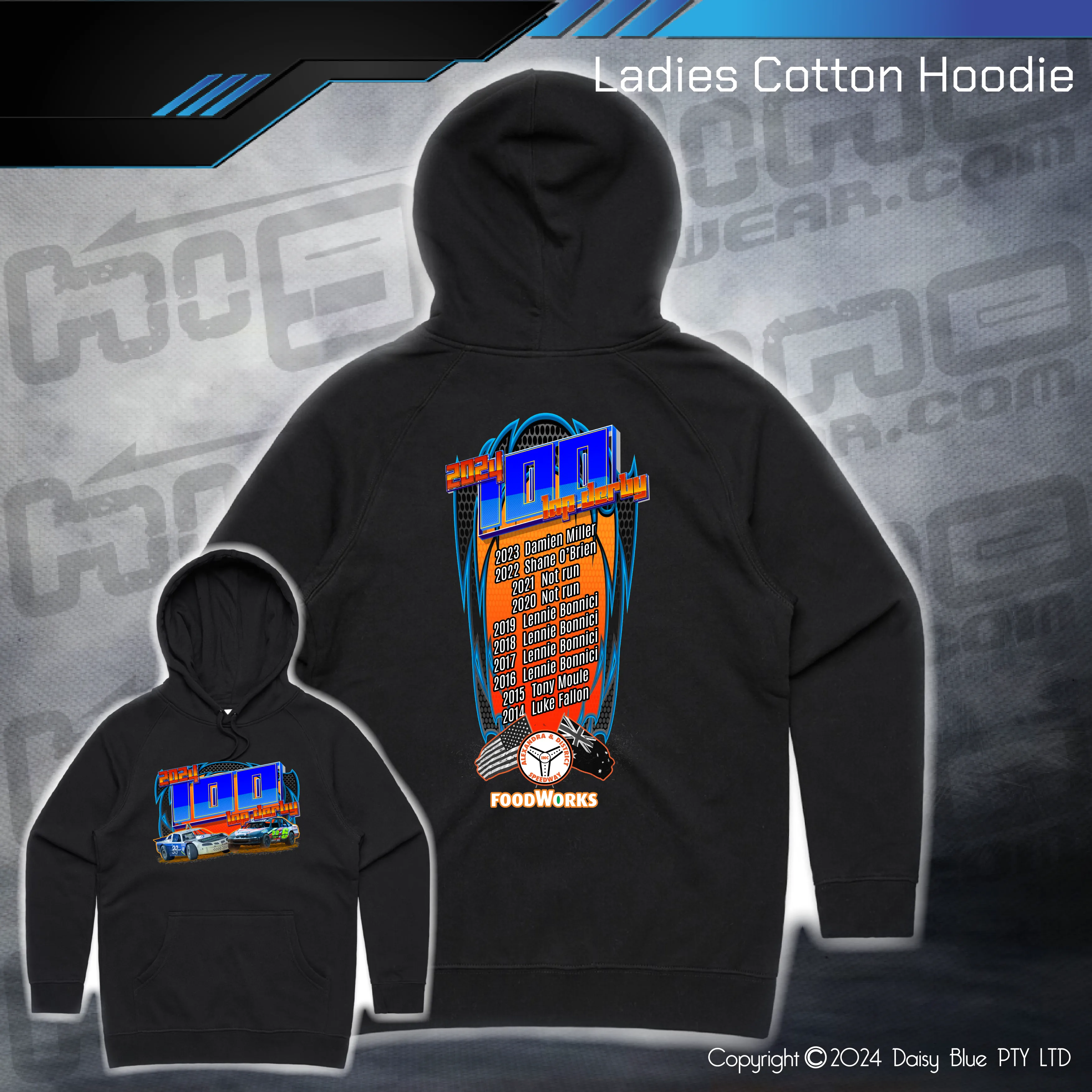 Hoodie - 100 Lap Derby 2024