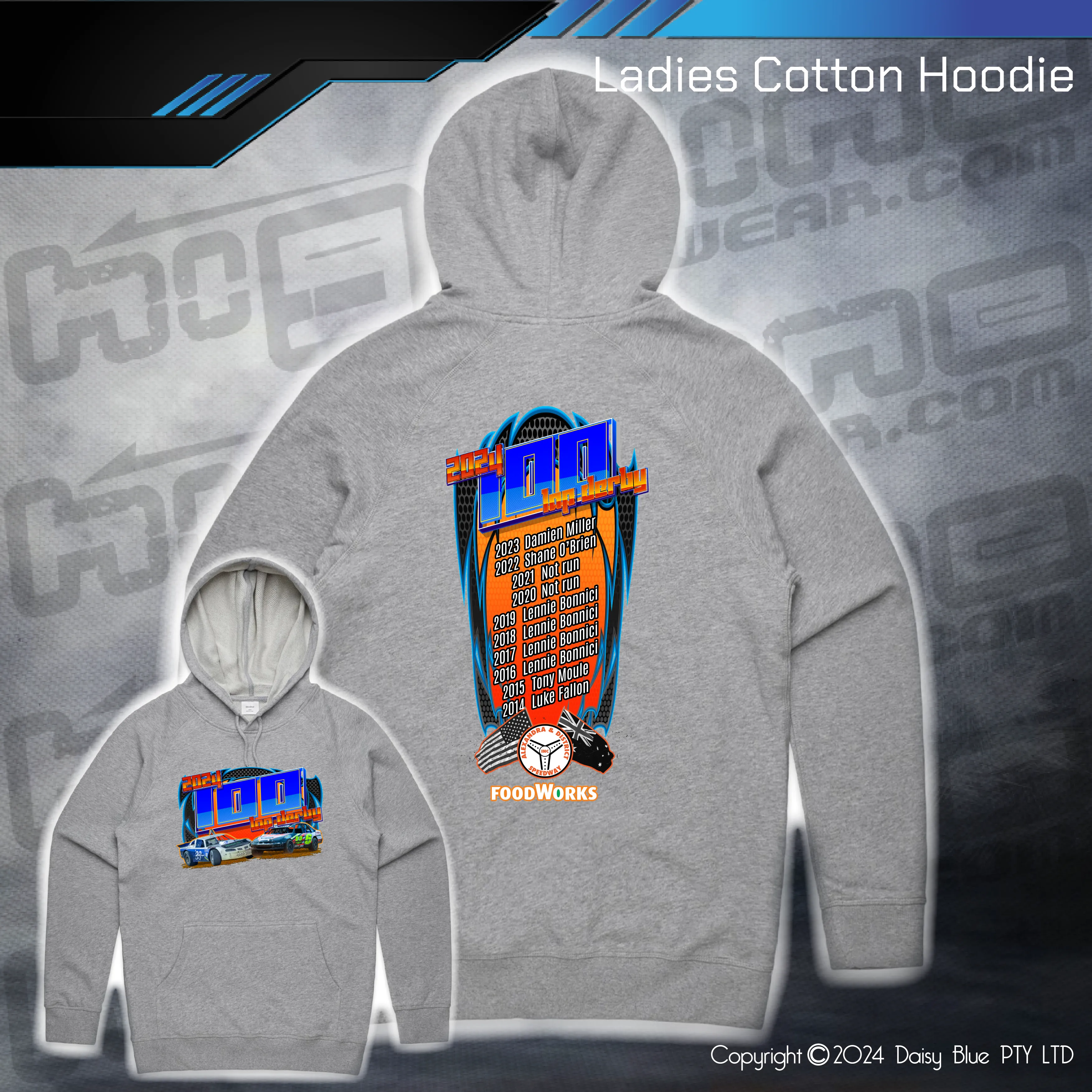 Hoodie - 100 Lap Derby 2024