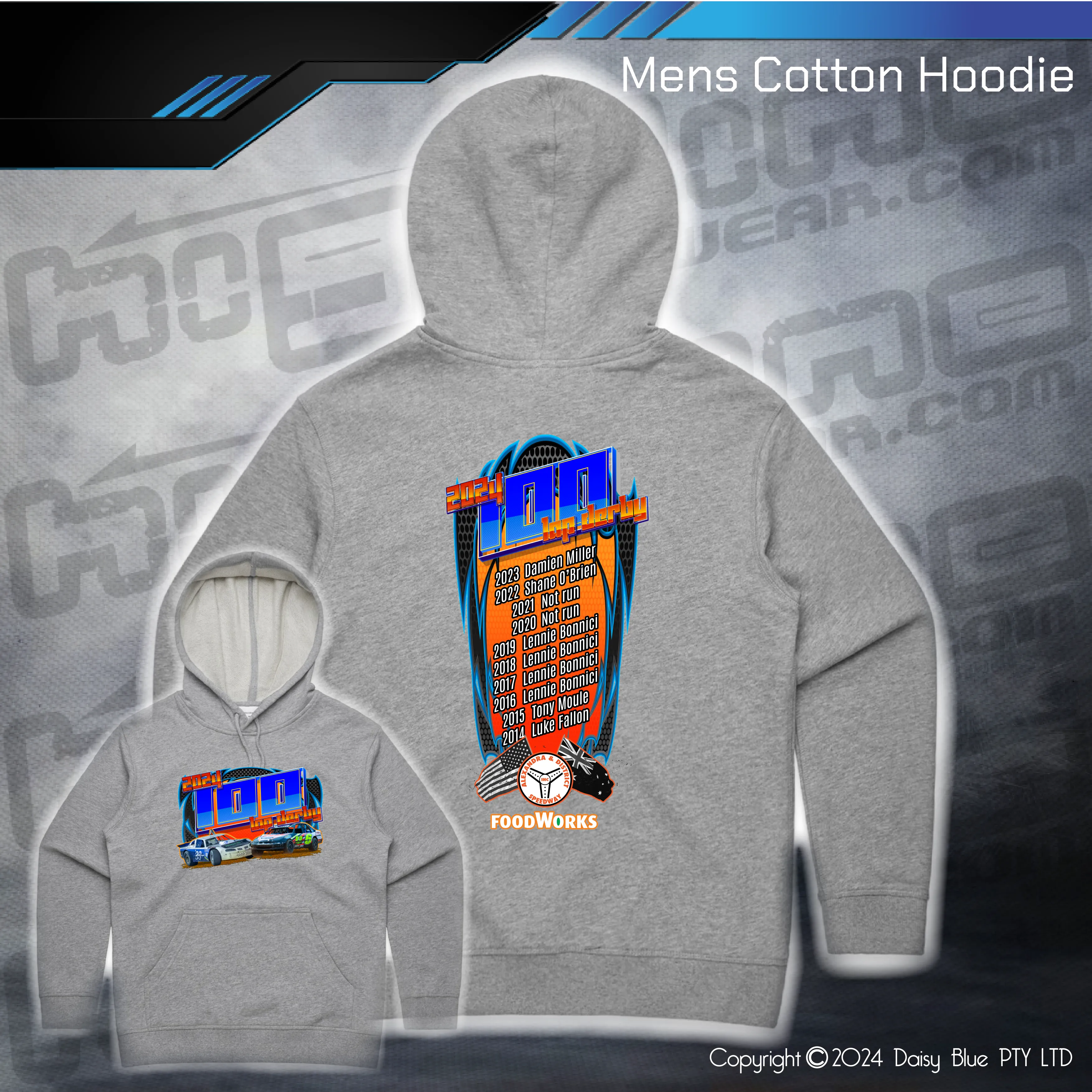 Hoodie - 100 Lap Derby 2024