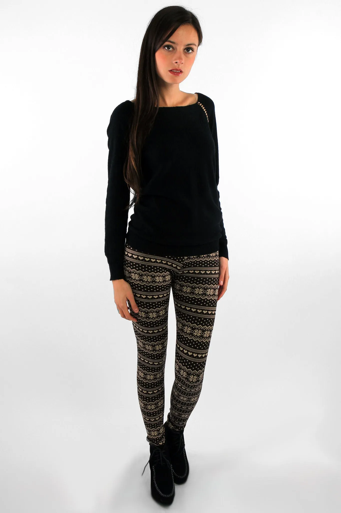 Isle Print Thermal Leggings