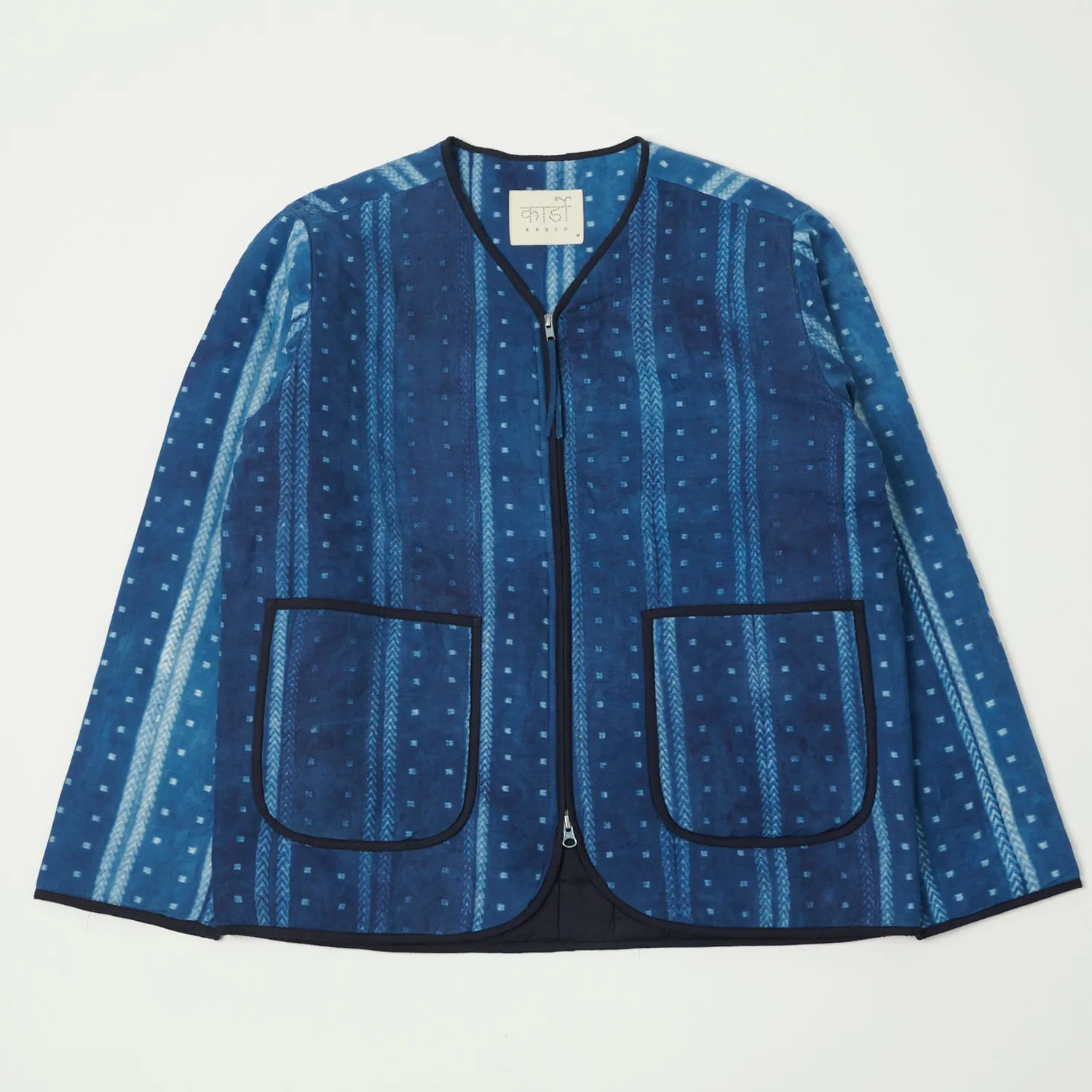 Kardo Amar Quilted Liner Jacket - Indigo