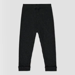 Kew leggings in charcoal knit