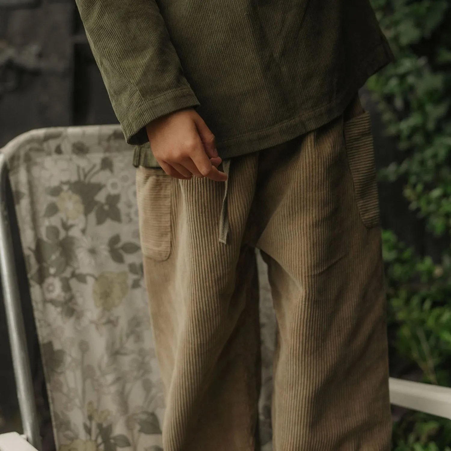 Linden Trousers - Cotton Corduroy - Mole