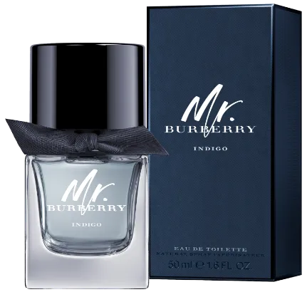 Mr. Burberry Indigo / Burberry EDT Spray 1.6 oz (50 ml) Men