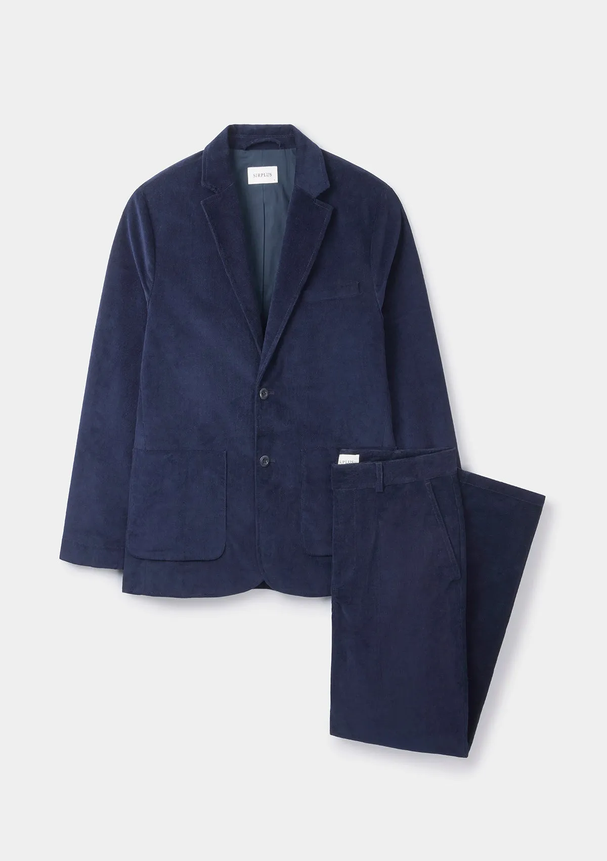 Navy Cotton Pincord Blazer