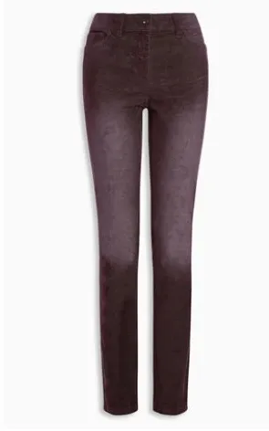 Next Berry Corduroy Womens Trousers