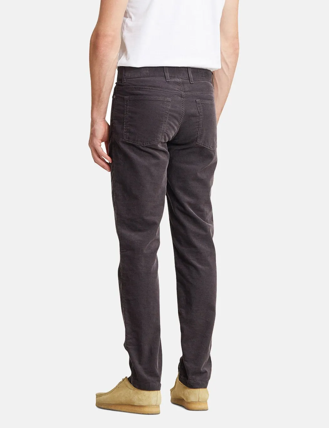 Norse Projects Edvard Light Corduroy Chino - Magnet Grey