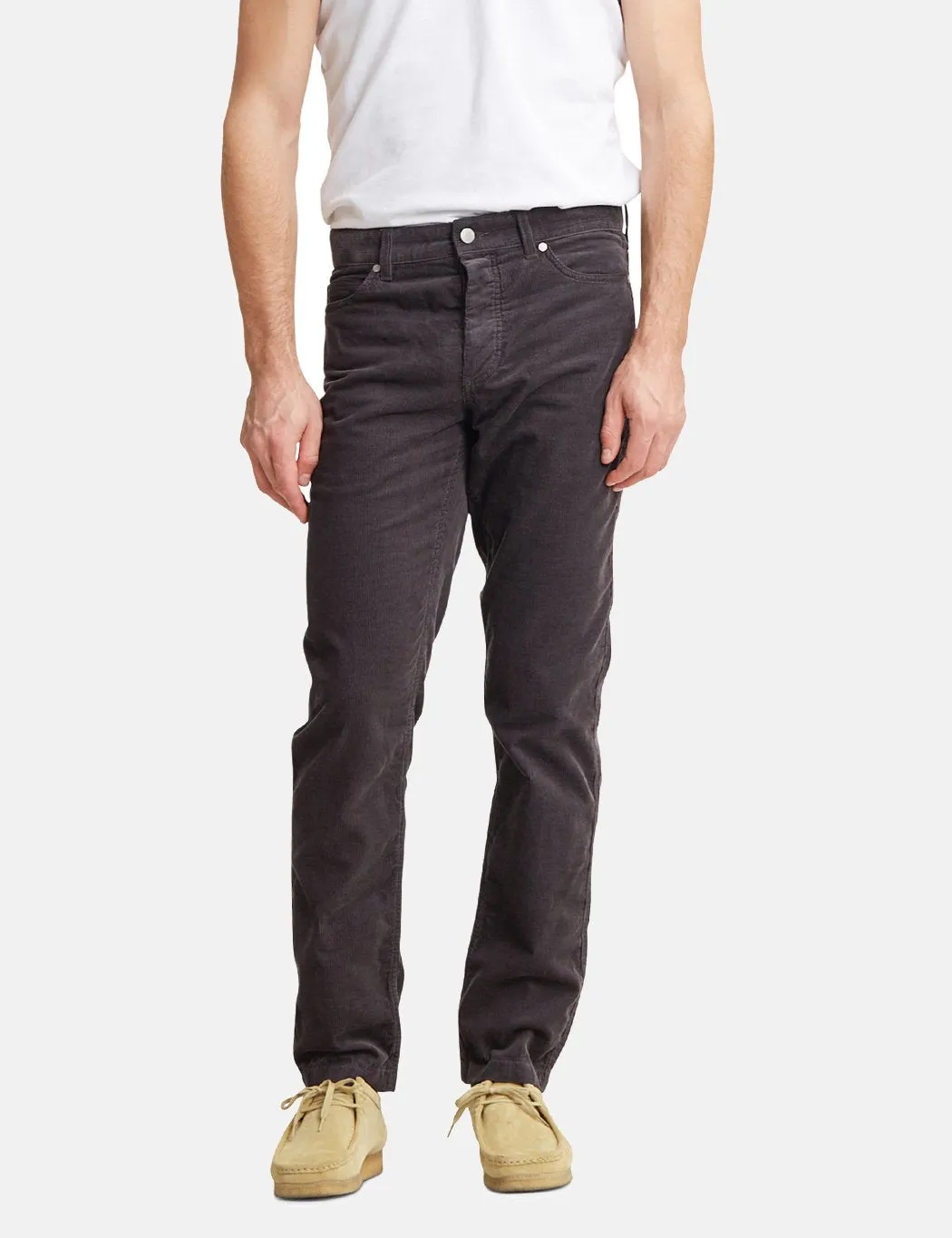 Norse Projects Edvard Light Corduroy Chino - Magnet Grey