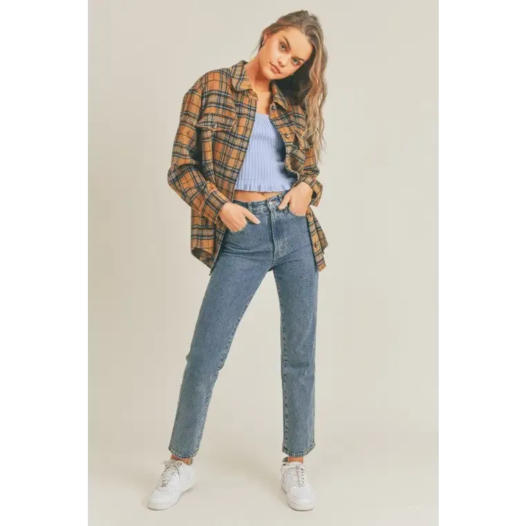 Plaid Flannel Shacket