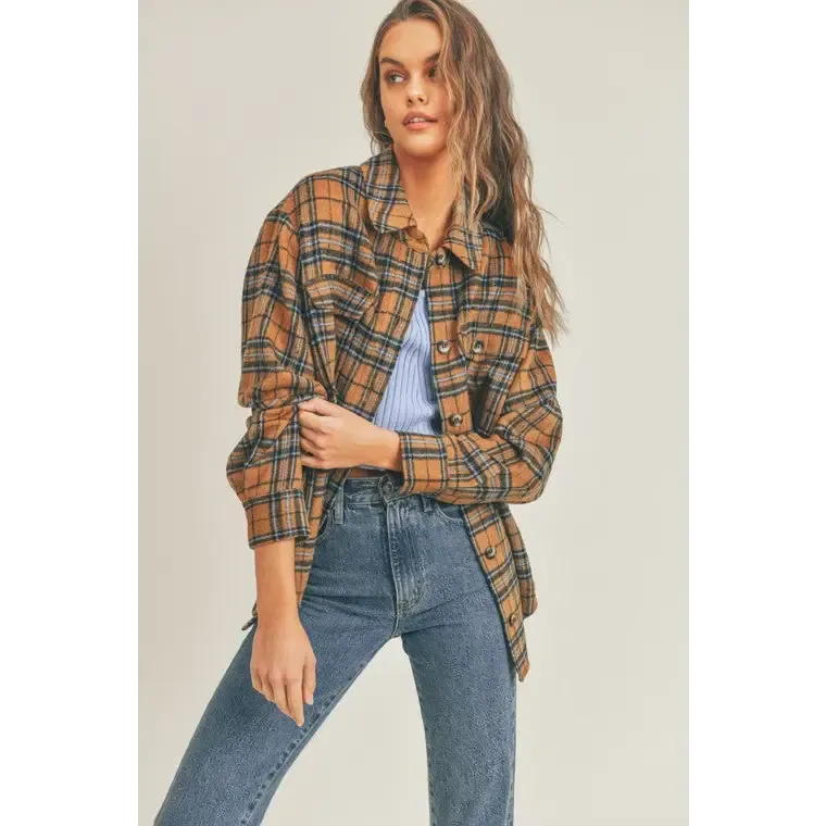 Plaid Flannel Shacket