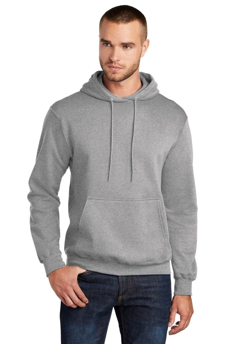 Port & Company PC78HT: Tall Core Fleece Pullover Hooded Sweatshirt