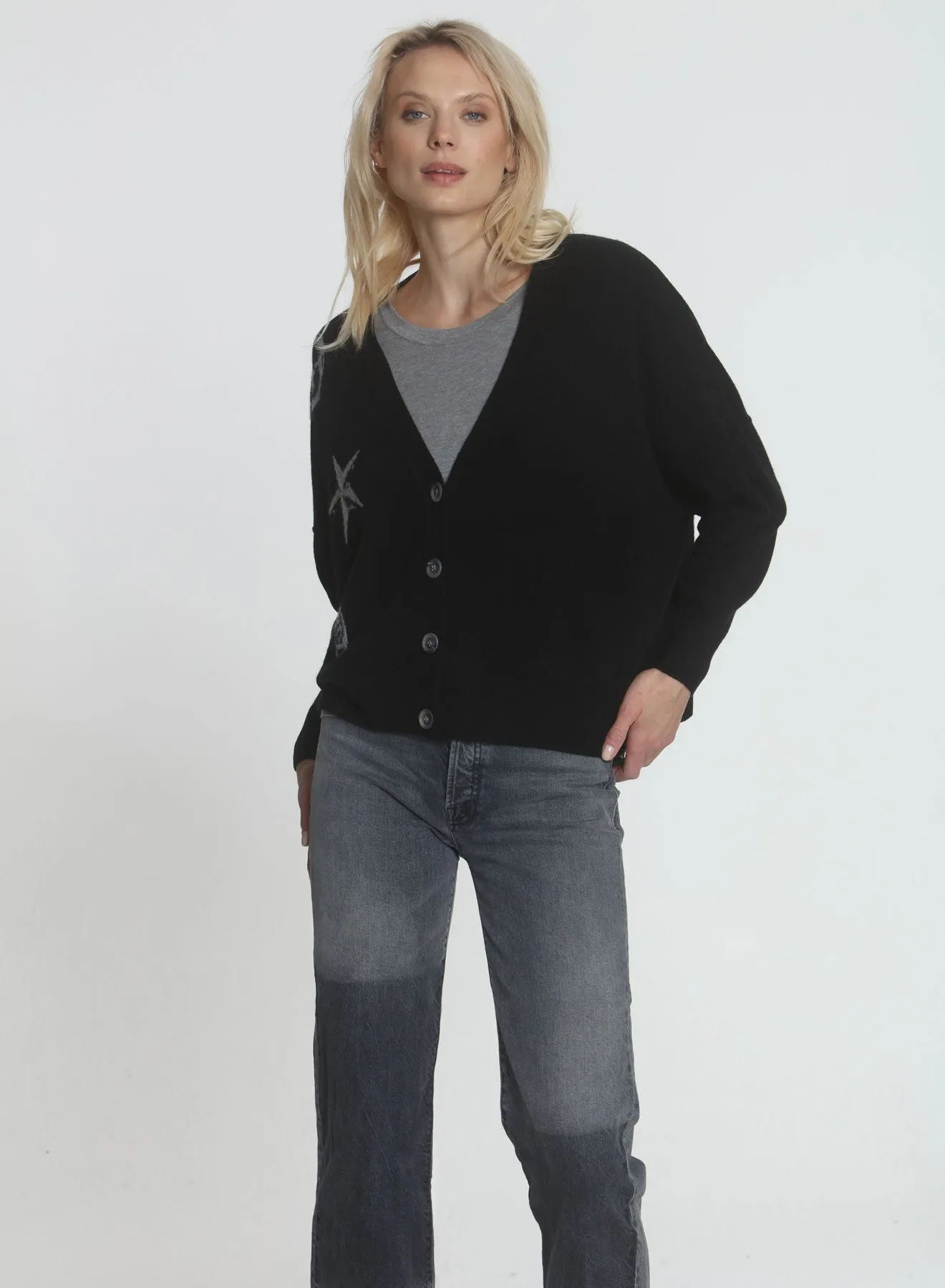 Thelma BF Cardigan - Black