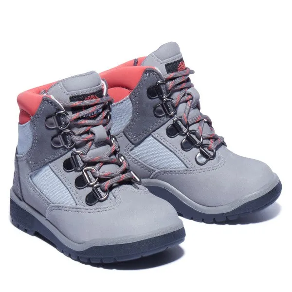 Timberland 6IN F/L BT Toddler’s -MEDIUM GREY PNK