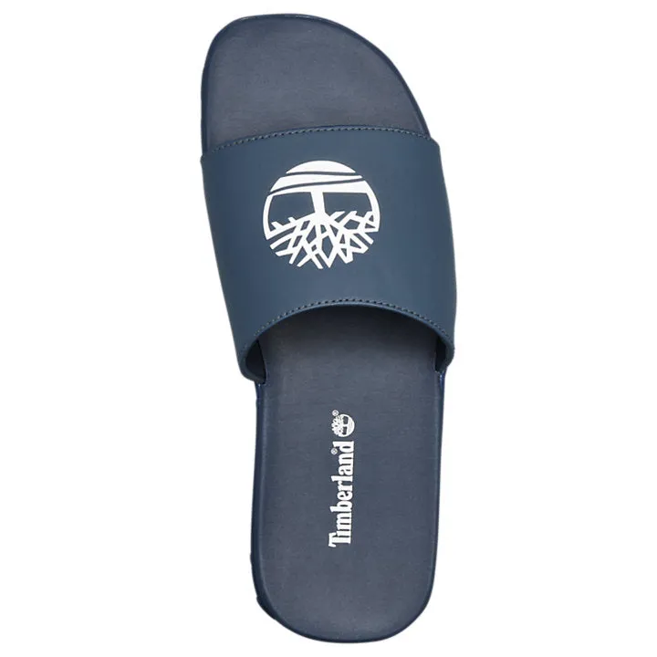 Timberland FELLS SLIDES Men’s - NAVY WITH WHITE