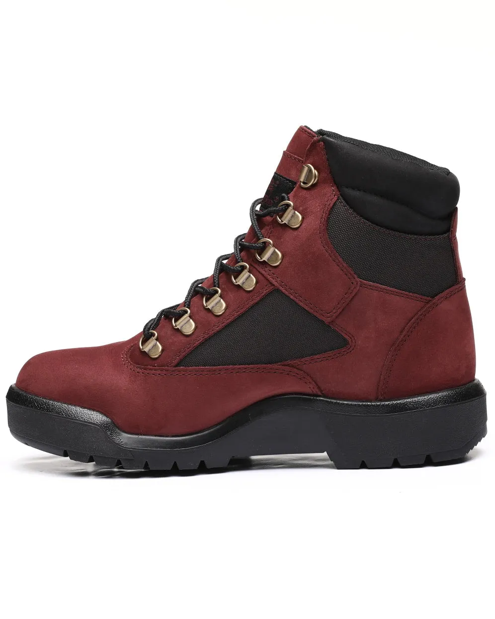 Timberland FIELD BOOT 6 IN FIELD BOOT- Men’s-BURGUNDY WATERBUCK