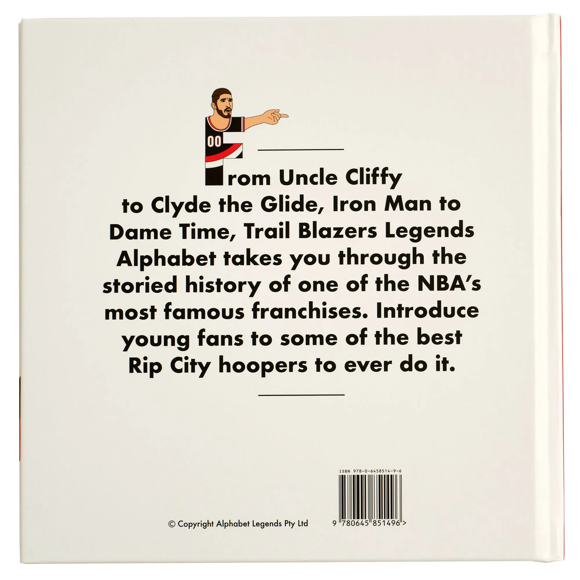 Trail Blazers Legends Alphabet Book