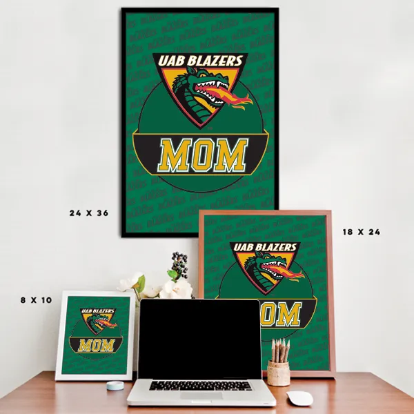 UAB Blazers Mom Poster