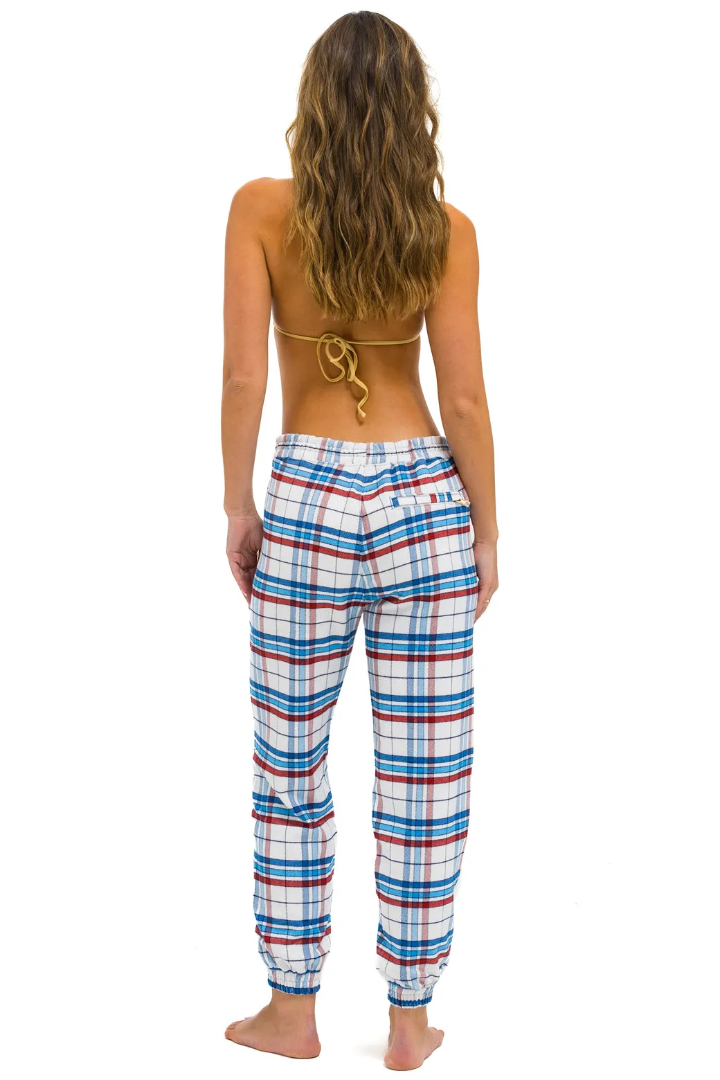 UNISEX PLAID LODGE PANT - MONTAUK PLAID