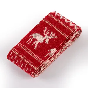 Woolen Reindeer Ribbon